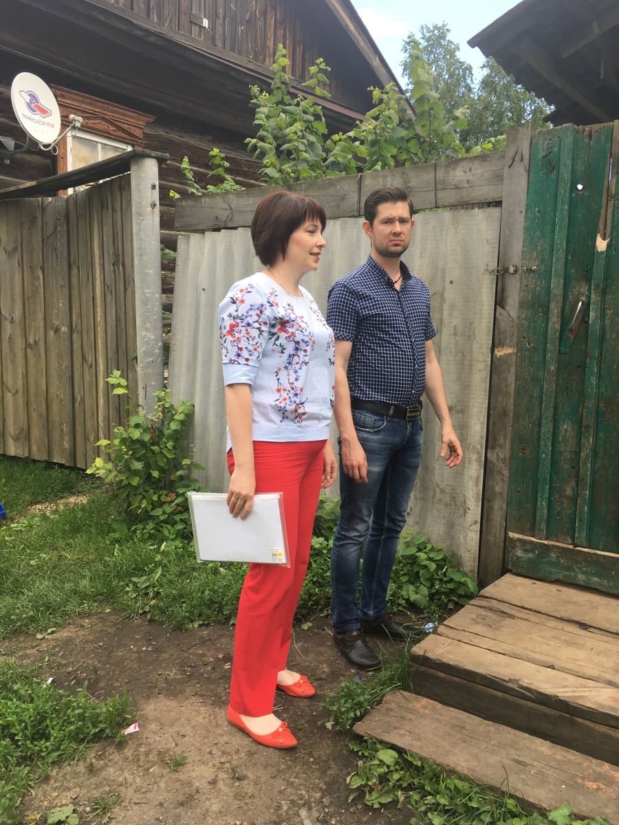 Внеплановый выезд  специалистов по социальной работе учреждения в населенные пункты Редкодубье и Турдаково.